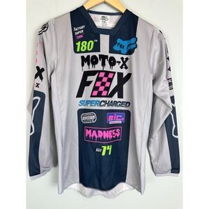 Fox Racing Youth Long Sleeve Moto-X Supercharged 180 Czar Jersey  Logo Size YXL
